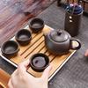 Raw Ore Portable Purple Sand Travel Tea Set Custom Gifts Business Event Gifts
