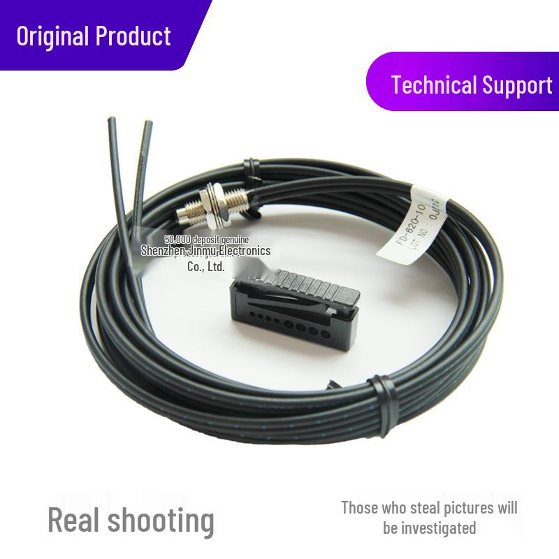 Autonics FD-620-10 Reflective Fiber Optic Sensor with M6 Detection Head