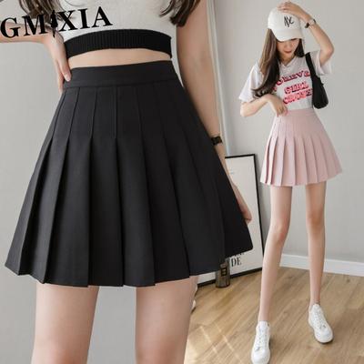 Mode Femme Décontracté Couleur Unie Imprimé Été Printemps Jupe