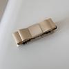 Vintage Solid-color Velvet Bow-shaped Banana Hair Clip - A Classic Hair Accessory for The Lazy At The Back of The Head.