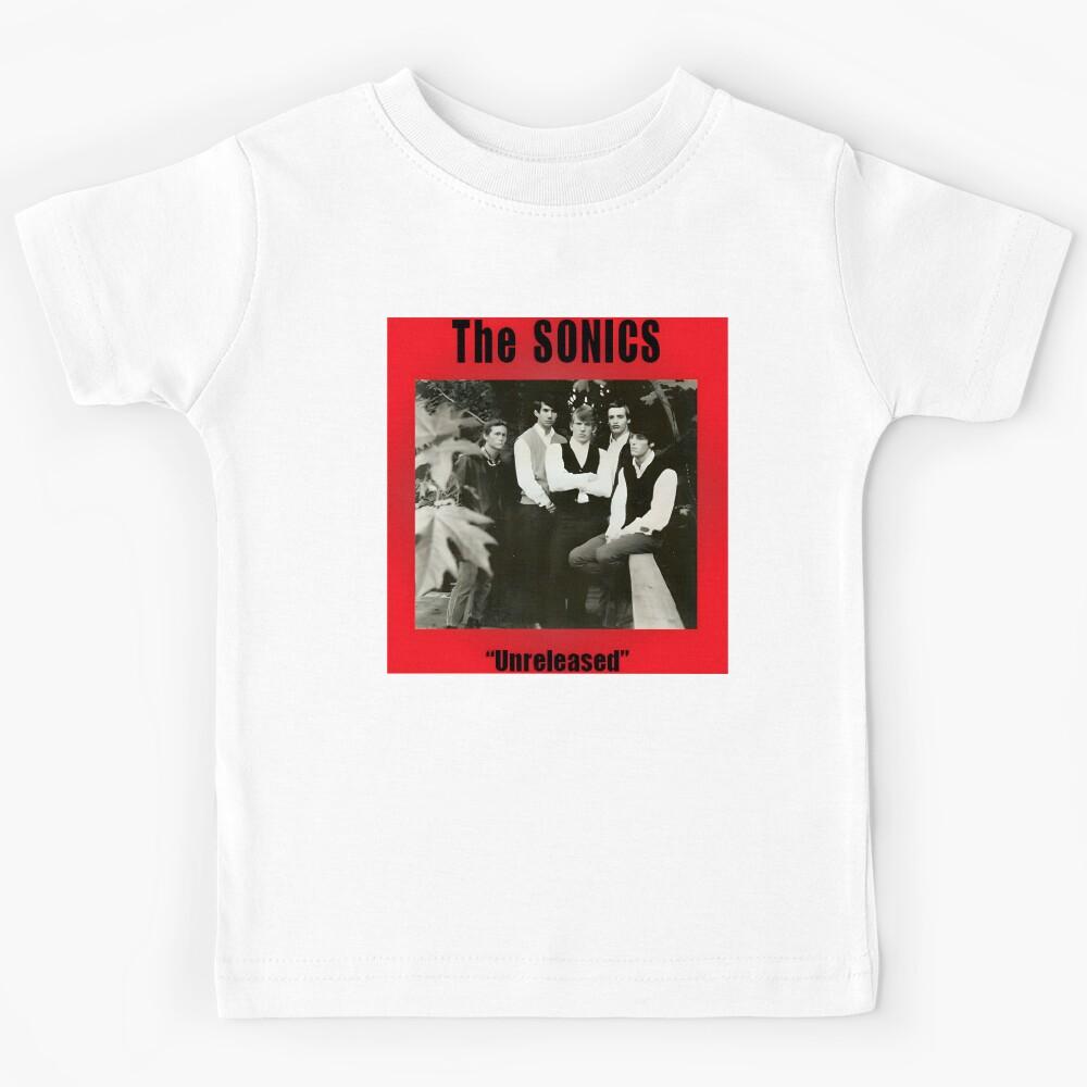 The Sonics – Unreleased Vintage Garage Rock Poster Kids T-Shirt 110