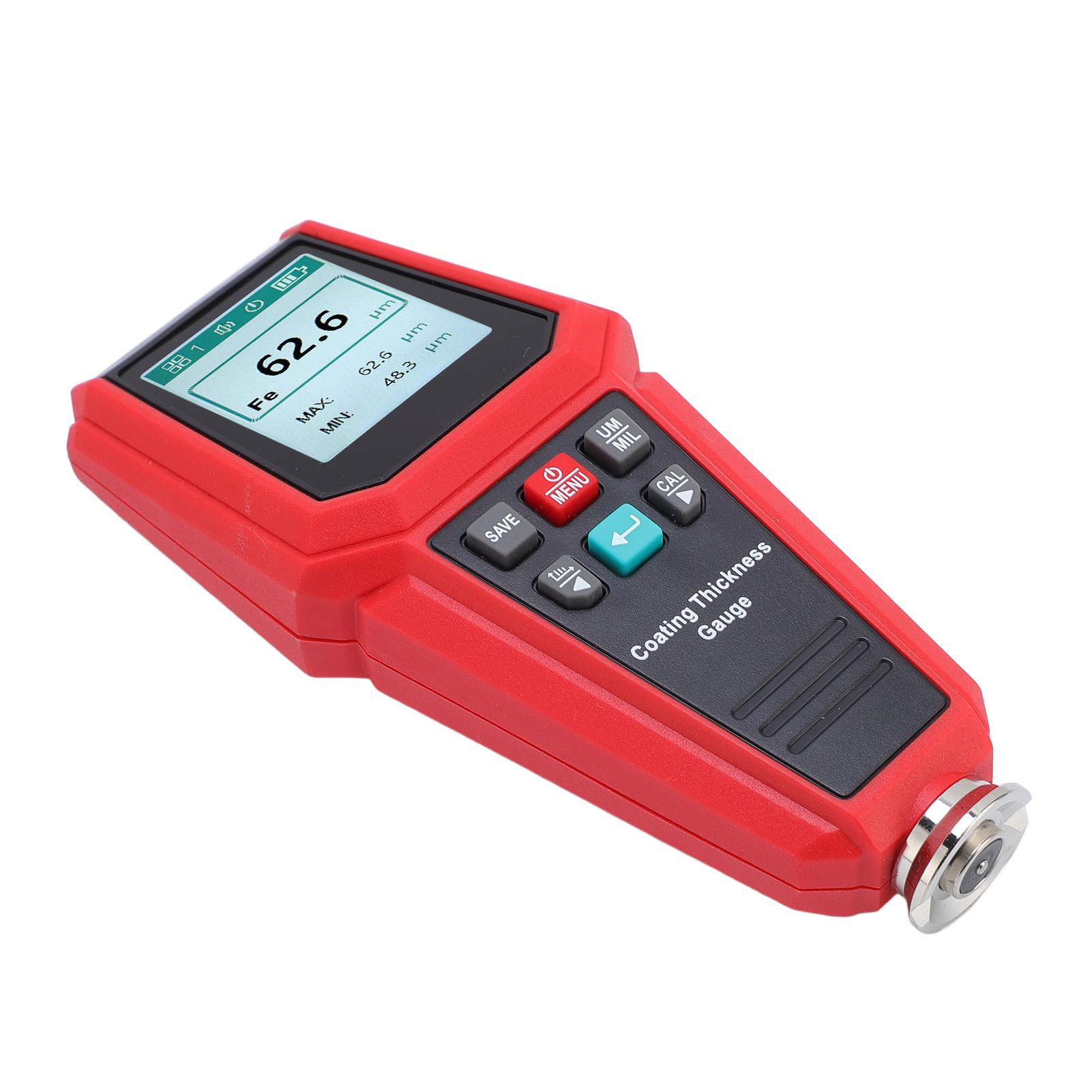 

Coating Thickness Gauge Digital Car Paint Tester High Accuracy Automatic Meter HT616