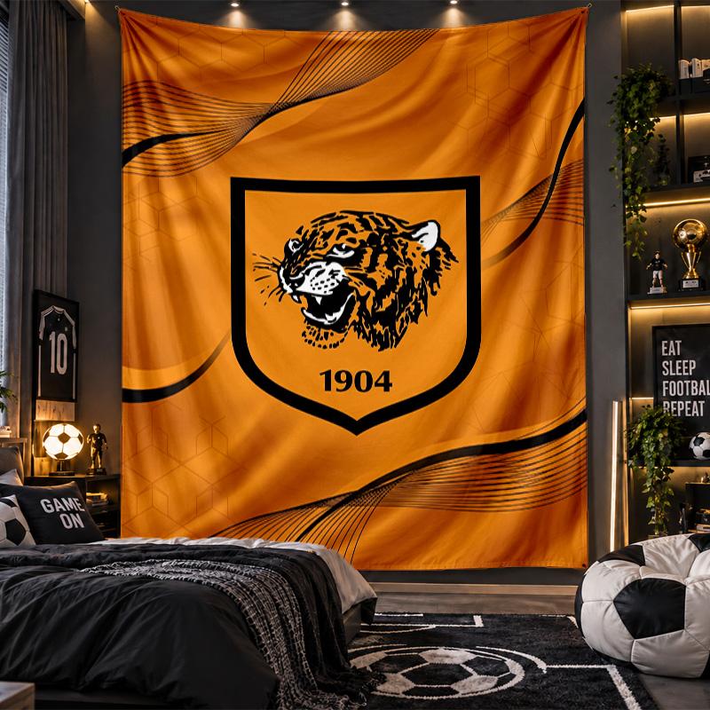 Wall Hanging Tapestry Hull FC Print Cloth for Living Room Bedroom Home Decor