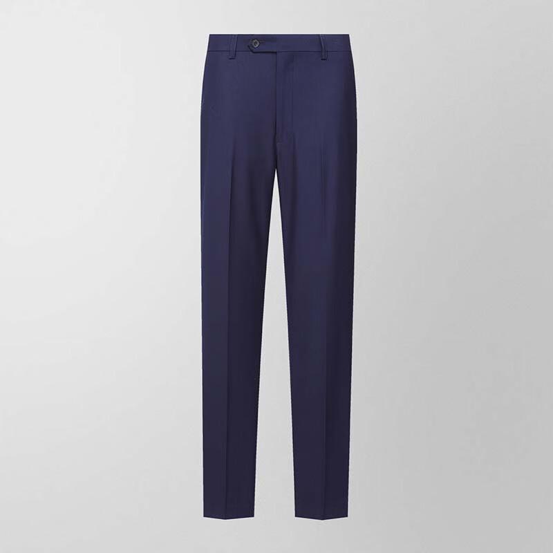 ROMON Men's Business Straight-Leg Trousers