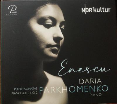 CD ENESCU, DARIA PARKHOMENKO - Piano Sonatas, Piano Suite No. 2 PROSP0055 Prospero 2022 Germany Classical Used