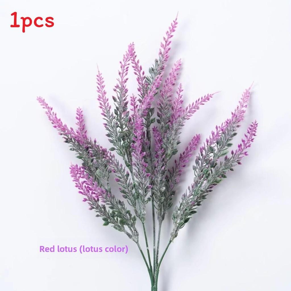 Lavender Flower Artificial Arrangement Garden Office Wedding Outdoor Decoration