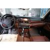 Fit For BMW 5 Series 2011-2017 Wood Grain Inner Steering Wheel Lower Cover Trim