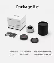 VILTROX TC-2.0X Автофокусный телеконвертер для байонетов Sony E, Nikon Z, Sony SEL70-200GM, SEL70-200GM2, SEL100-400GM, SEL200-600G for Z Mount