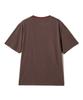ANNOT Washed Striped T-Shirt Charcoal Brown