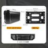 FOVNY Rear gate box Suzuki Jimny JB64 JB74 Rear storage box Tailgate Tool box Tool box Small storage Exterior parts Accessories Black
