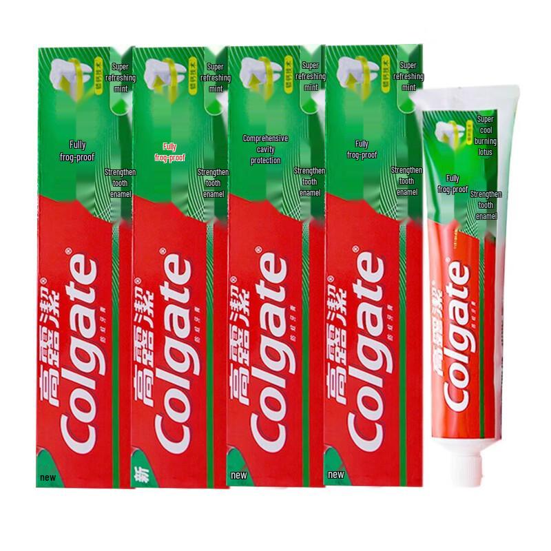 Colgate Total Anti-Cavity & Gum Care Toothpaste, Refreshing Mint