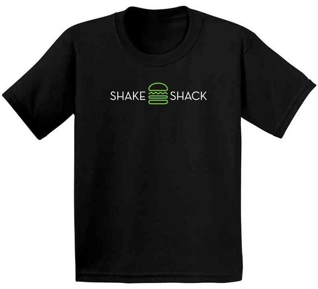Super Hot! Shake Shack Philadelphia Restaurant T-shirt Daily Outdoor Retro Men s and Women s T-shirt Fan  Printed T-shirt - M... S