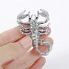 Funny 3D Scorpion Car Styling Sticker Cool Metal Emblem Decal Badge Stickers Silver/Gold