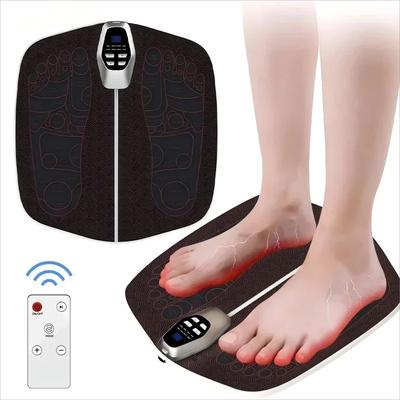 Durable And Safe Electric Foot Massager Pad Muscle Massage Relaxation Trainer For Massage Fitness Outdoor Sport Home Family Relax Usb Charging