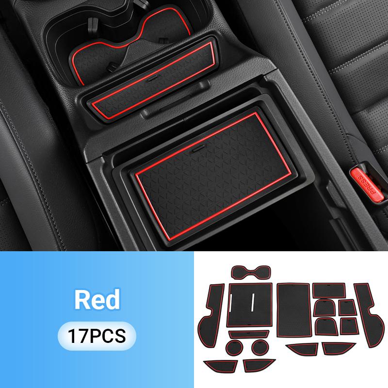 Car Accessories For Honda CR-V 6th Gen  2024 2025 CRV Hybrid Silicone Gate Slot Pad Cup Cushion Sticker Non-Slip Rug Mats