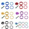 OUO MTB Bicicleta Stem Top Cap Headset Cover Espaçadores Kit Garfo Dianteiro Anel Espaçador