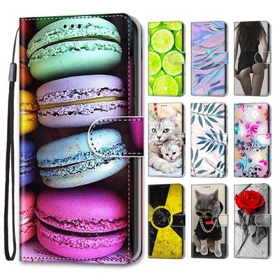 Luxury Painted Leather Case Wallet Book Style Protective Cover for Google Pixel 9A/Pixel9/Pixel9 Pro/Pixel 8A/Pixel8 Pro/Pixel 7A/Pixel7/Pixel 6A 6Pro