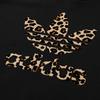 Adidas Originals Trefoil Logo Leopard Print Cropped Hoodie Women Hoodie Black GT5223