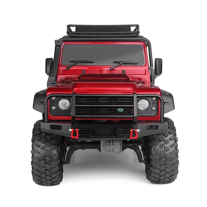 New All-metal Adjustable Metal Front Bumper for 1/10 RC Crawler Traxxas TRX4 Defender Axial SCX10 II 90046 90047