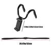 Phone Holder For Treadmill Folding Cellphone Bracket For Gym Hose Design Bendable Treadmill Phone Stand For Shopping Cart
