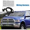 7-Foot 7 Pin Trailer Wiring Harness Extension Connector Vehicle-Side Truck Bed 7 Way RV Wiring Plug Harness Extension for Dodge for Ram 2500