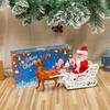 Electric Climbing Ladder with Santa Claus Christmas Decoration