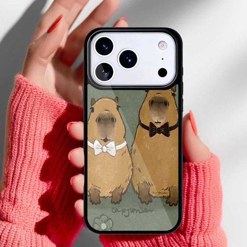 Guinea Pig Funny Cartoon Phone Case for iPhone 17 16 15 14 13 Pro Max Back Cover for 12 11 Pro Coque