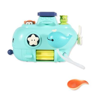 Kohani Baby Bath Play Toy Spouting Whale Shower Submarine, korejské hračky do koupele