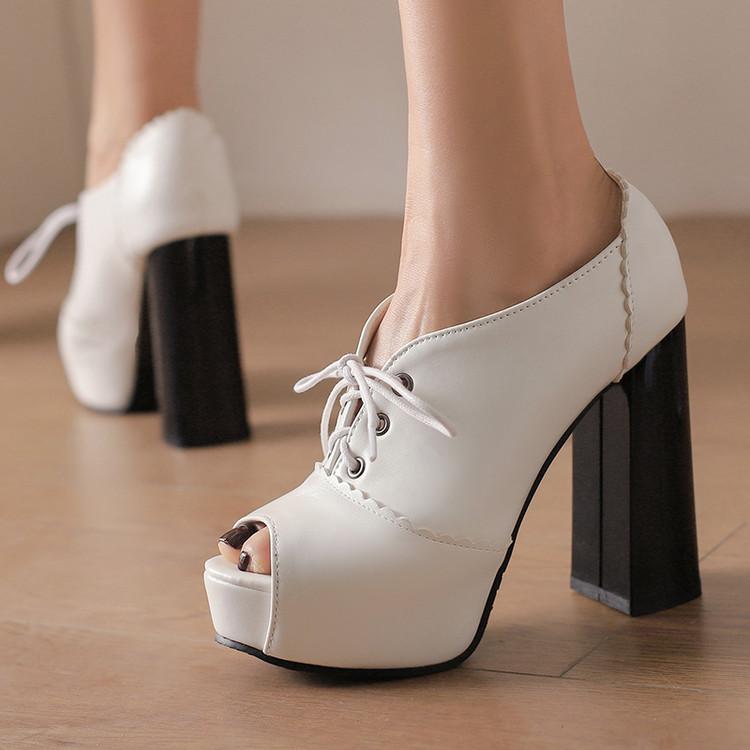 Fashion Block Heels High Heeled Sandals Woman 2025 Female Shoe Espadrilles Platform Open Toe Chunky High-heeled Girls Lacquered Clogs
