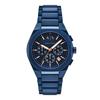 Men S Sync Chronograph Metal Watch Ax4189