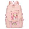 Large Capacity Schoolbag with Shoulder Strap; Student Three-piece Pencil Case Set