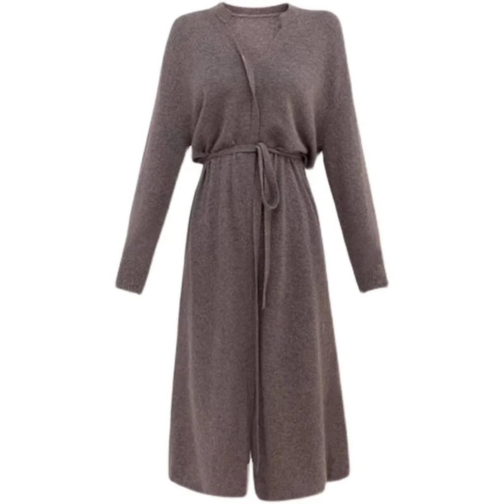 Slimming V-Neck Sweater Women's Style New Fashion Dress