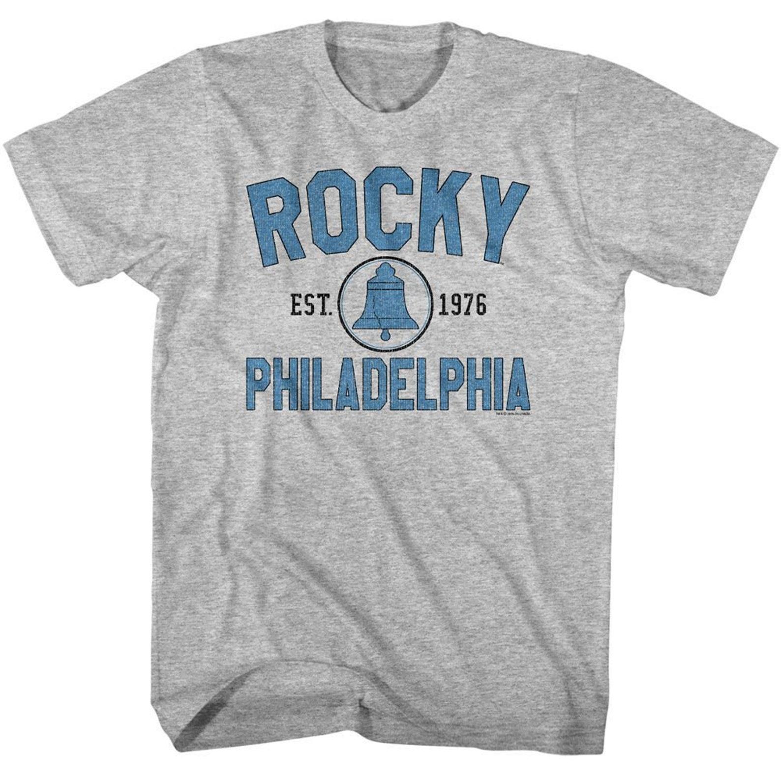 Rocky Liberty Bell Gray Heather T-Shirt 3XL