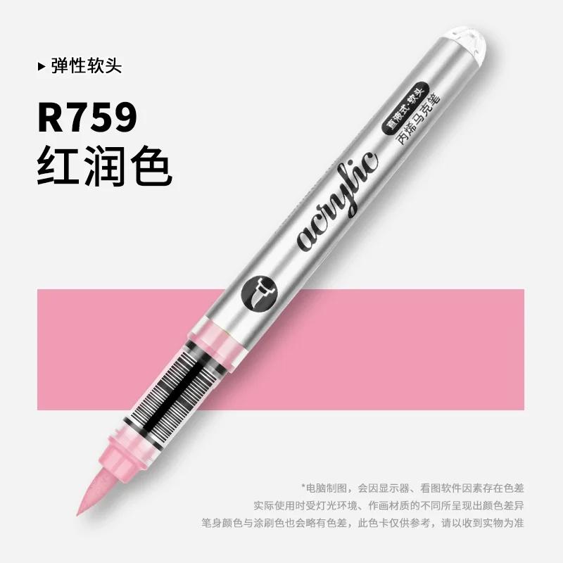 GRASP 120/1 Colors Acrylic Paint Pens Markers Brush Tip Paint Markers for Rock Painting Wood Stone,Christmas DIY Art Supplies