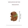 Soft Cartoon Capybara Cotton Doll Brown Capybara Stuffed Doll Plush Capybara Plush Toy  Birthday