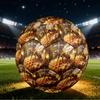 1pc Royal Honeycomb Size 5 Soccer Ball Professional Match Training Football Indoor &Outdoor Sports Ball Training Ball Lightweight Durable y51