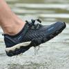 Men's shoes breathable mesh sweat durable sandals deodorant hollow mesh wading quick drying sports casual shoes cool