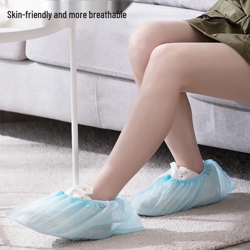 Chahua Thickened Waterproof Anti-Slip Disposable Shoe Covers