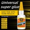 50g (1.76oz) Super Glue - Strong Multi-Purpose Instant Adhesive for Plastic, Glass, Ceramic, Metal, Wood, DIY Repair, Fast Dryin