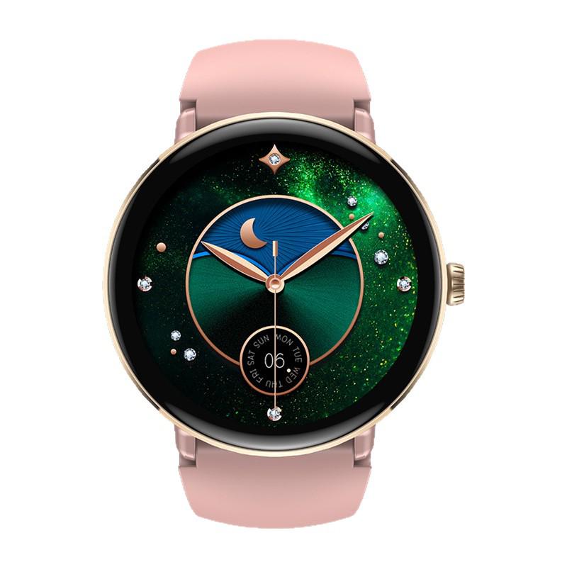 Zeblaze Lily 2 Women's Smartwatch with Bluetooth Calling, 1.2" AMOLED Screen, and Dual Straps