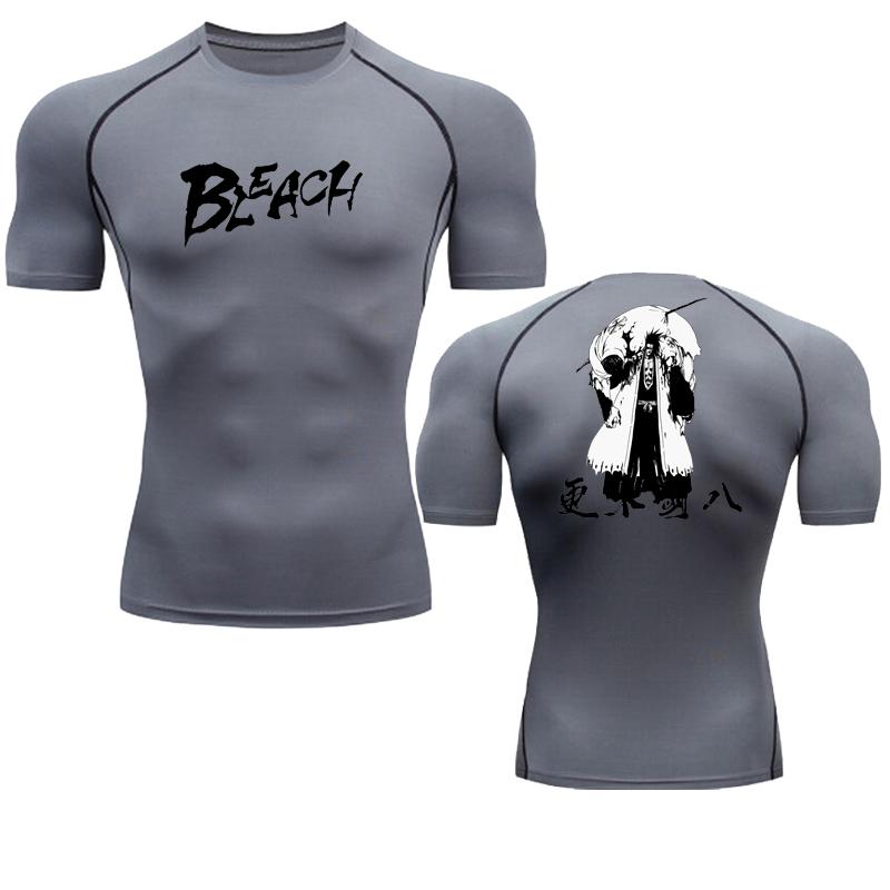 Men's Compression Sweat-Absorbent Jogging Cycling Shirt Fitness Sport Running Gym Comfortable Fashion Breathable Athletic Quick Dry Top