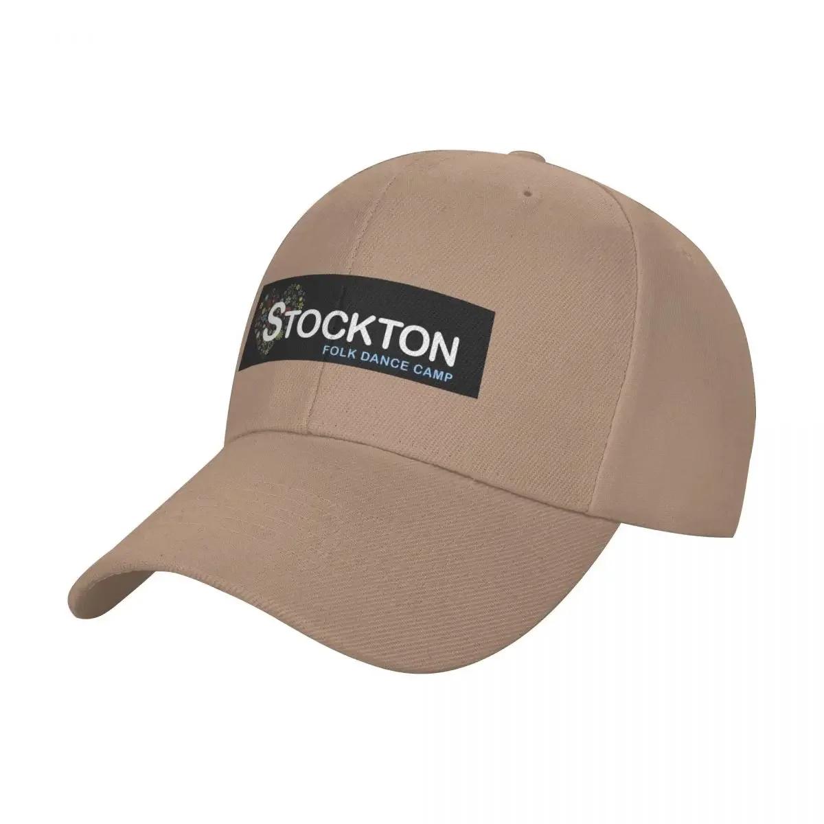 

New Stockton Folk Dance Camp - Block Logo Baseball Cap Bobble Hat tactical cap Anime sun caps Unisexs Caps Women s