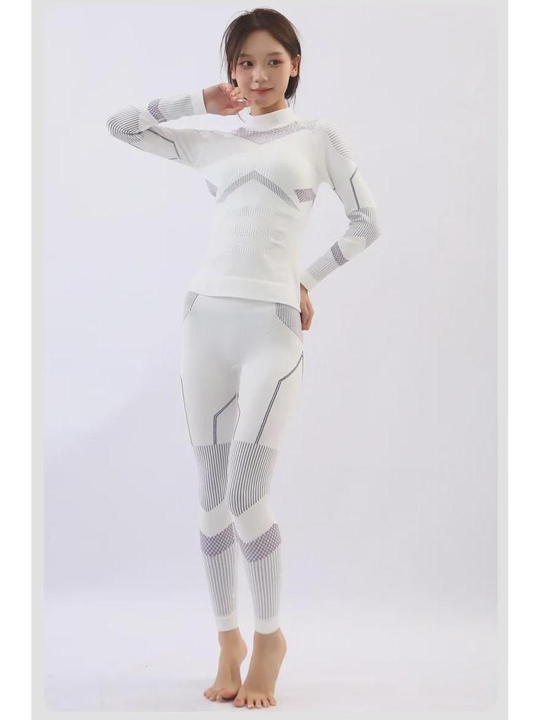 Ski Quick-Dry Compression Base Layer: Breathable, Warm, Sweat-Wicking, Unisex Outdoor Sportswear
