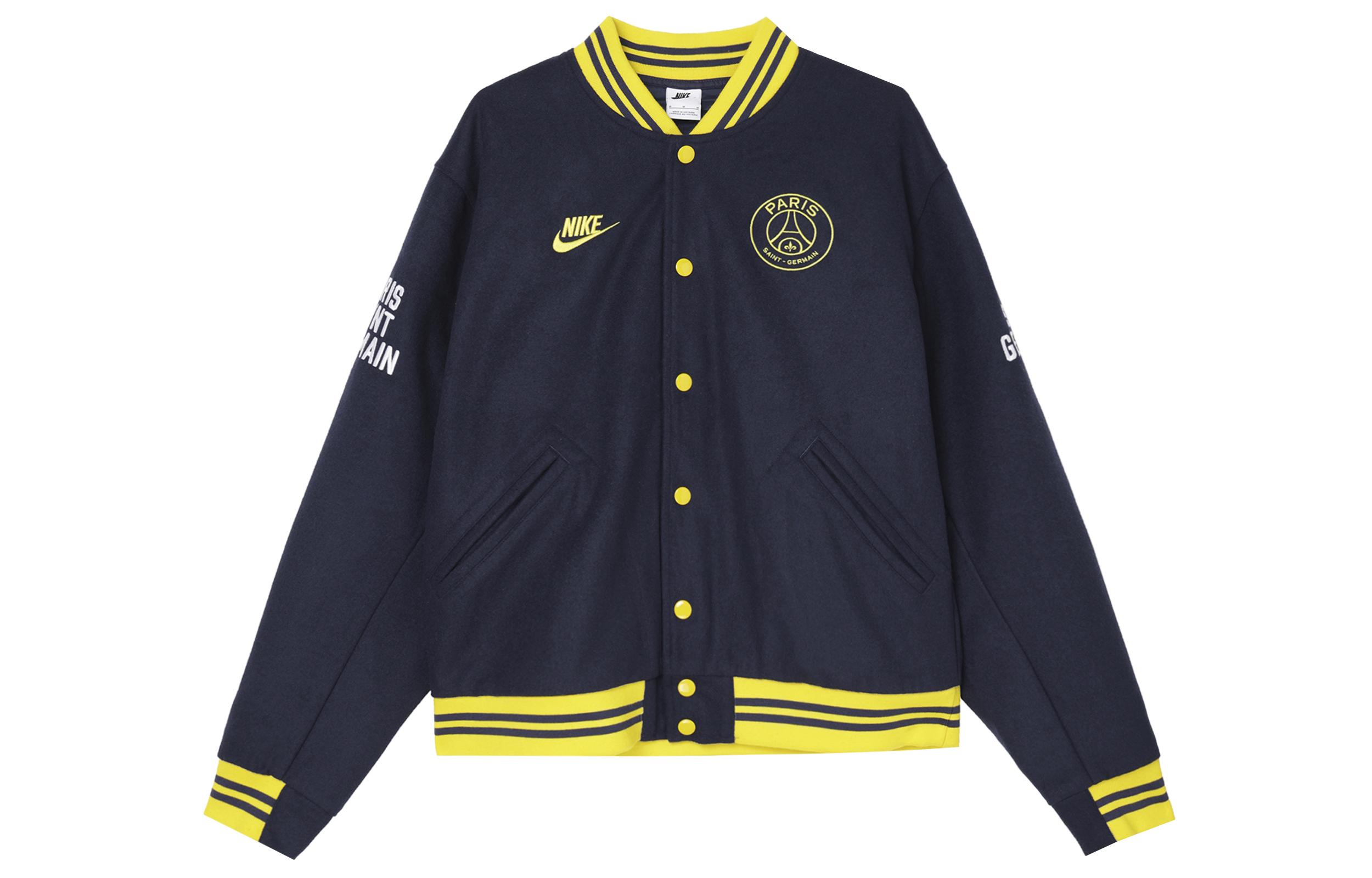 Nike Paris Saint Germain AUTHENTICS Jackets & Coats Men s Dark Navy Blue FQ7803-410 XL