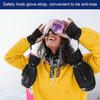 4Pcs Nylon Material Ski Glove Leashes Adjustable Design Wrist Straps  Skiing Sport