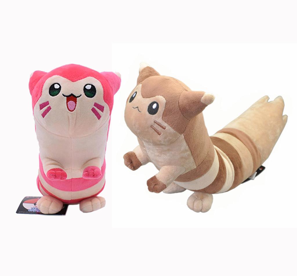 5Pcs Shinx Ninetales Lycanroc Charmander Chien-Pao Cinderace Furret Crocalor Terapagos Grovyle Shinx Gyarados Togepi Plush Toy