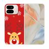 For Google Pixel 9 Pro Fold Case Pixel Fold Christmas Cute Clear Hard Plastic PC Phone Back Cover For Google Pixel9 Pro Fold 5G