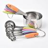 5/10Pcs Stainless Steel Measuring Cups and Spoons Set Stackable Tablespoons Measuring Spoons Tea Coffee Kitchen Measuring Tools
