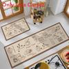 Pvc Long Rectangular Kitchen Floor Mat Waterproof Oilproof Nonslip For House Kitchen