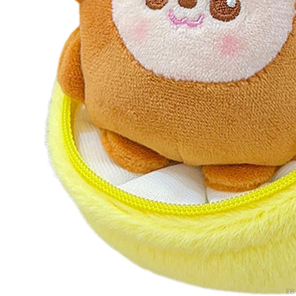 Fruit Doll Plush Keychain Kids Bag Pendant Birthday Gift Keyring Holder Soft Men Women Car